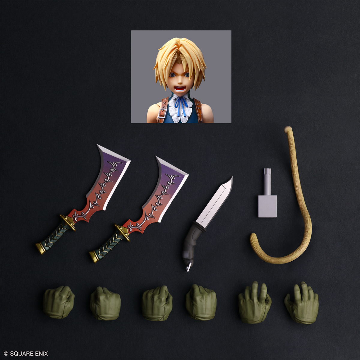 play arts shin yitan zidane tribal final fantasy ix figura articulada 1 61