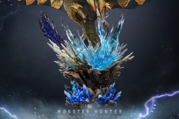 s6 studio monster hunter world rey dau estatua resina1