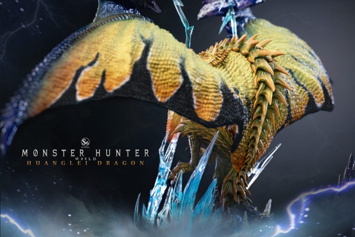 s6 studio monster hunter world rey dau estatua resina2
