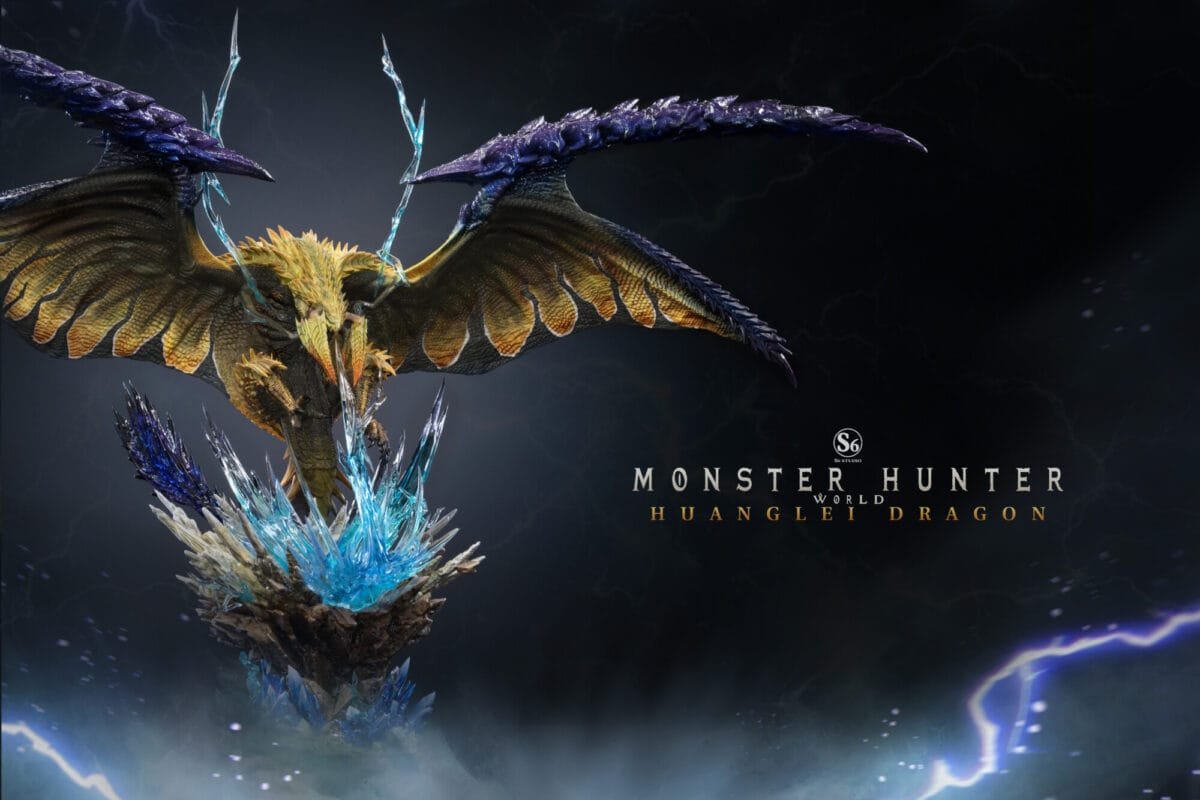 s6 studio monster hunter world rey dau estatua resina7