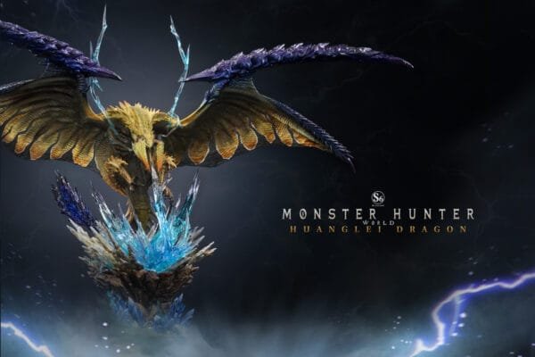 s6 studio monster hunter world rey dau estatua resina7