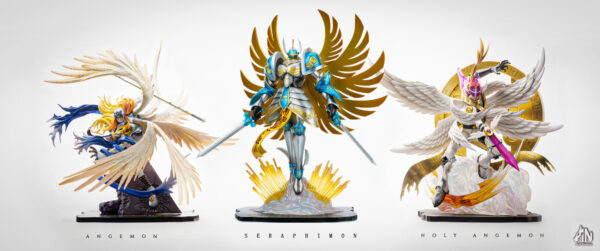 seraphimon digimon adventure tri estatua resina an studio1