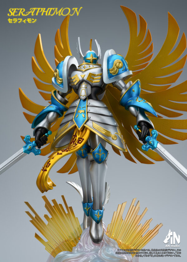 seraphimon digimon adventure tri estatua resina an studio4