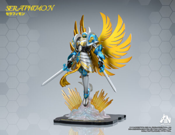seraphimon digimon adventure tri estatua resina an studio6