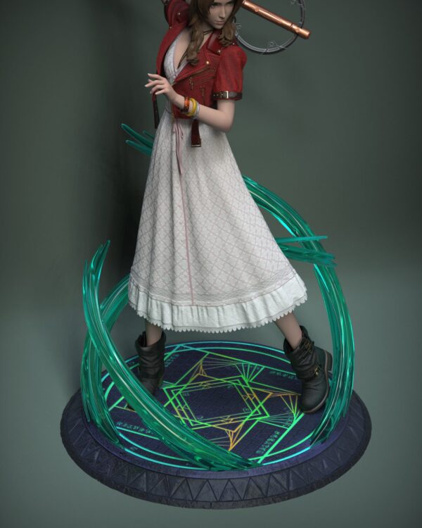 solar studio final fantasy vii aerith estatua resina 1 410