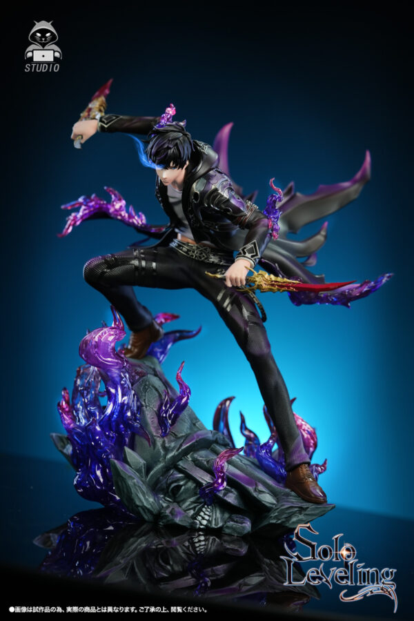 sung jin woo solo leveling estatua 1 6 black panther5