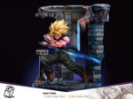 super trunks dragon ball z estatua resina poker monster15