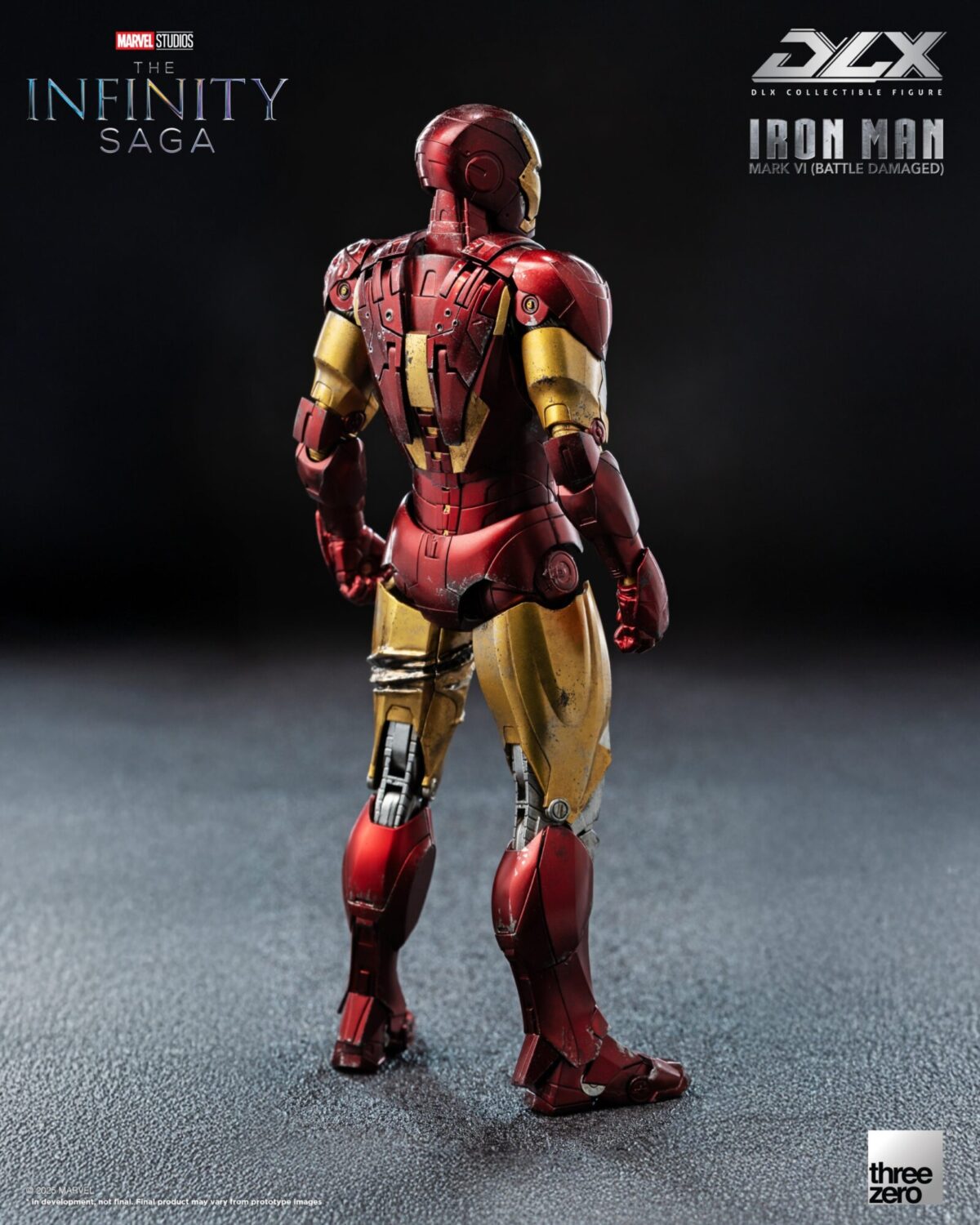 threezero iron man mark 6 battle damage infinity saga figura articulada 1 107