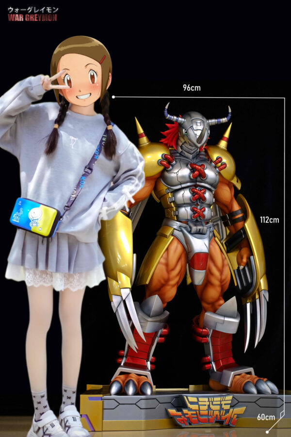 wargreymon 14 estatua resina jumo studio digimon13