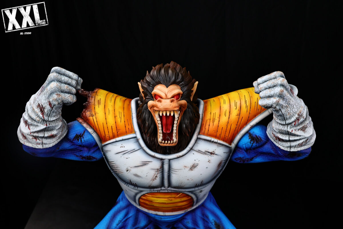 xxl studio dragon ball z big ape vegeta estatua resina3