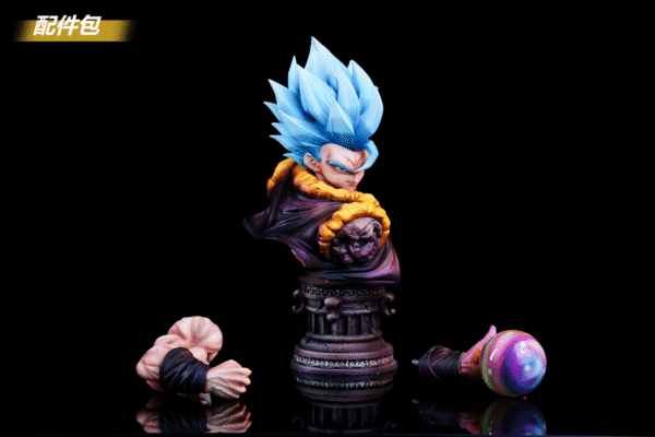 yunqi create gogeta dragon ball super estatua resina 1 69