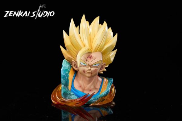 zenkai studio dragon ball z bojack vs gohan estatua resina 1 41