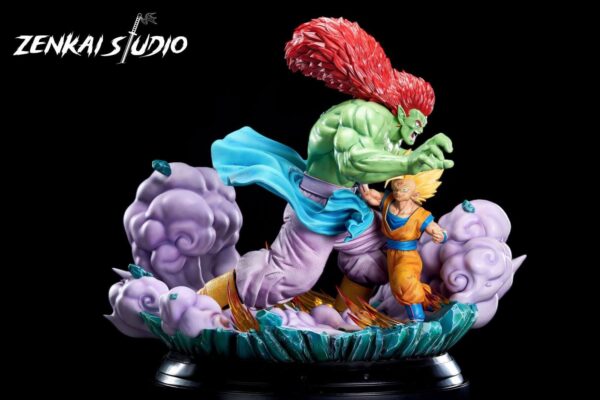 zenkai studio dragon ball z bojack vs gohan estatua resina 1 46