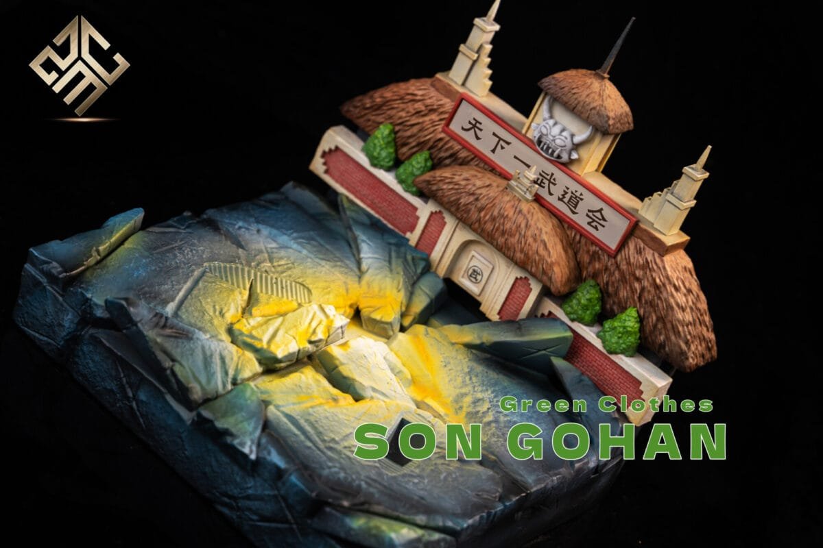 zmc studio dragon ball z son gohan ssj2 estatua resina 1 6 1 43