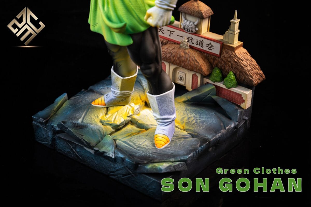zmc studio dragon ball z son gohan ssj2 estatua resina 1 6 1 44