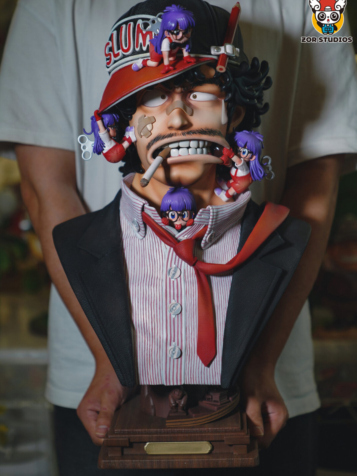 zor studio dr slump arale busto resina escala 1 11