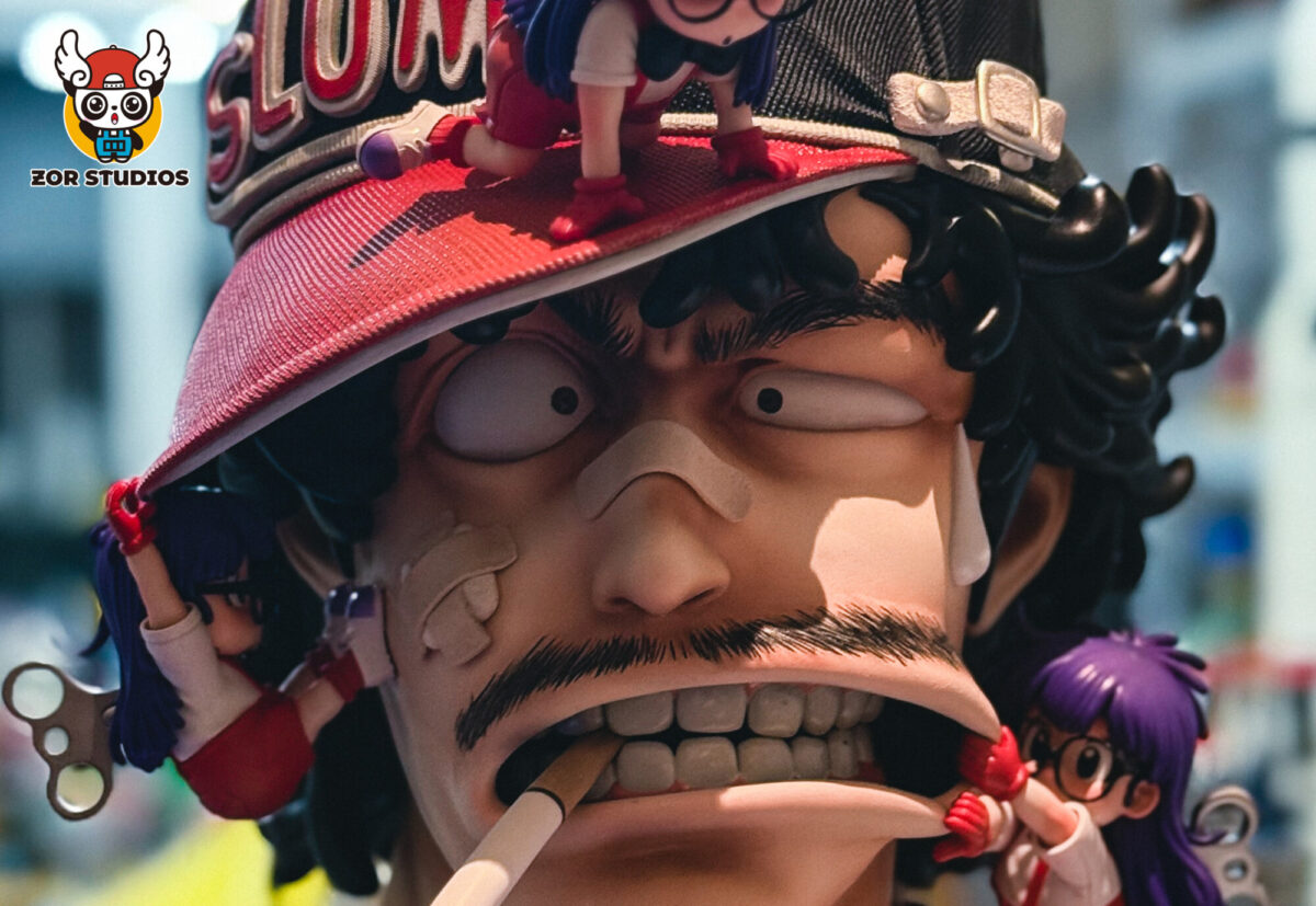 zor studio dr slump arale busto resina escala 1 12