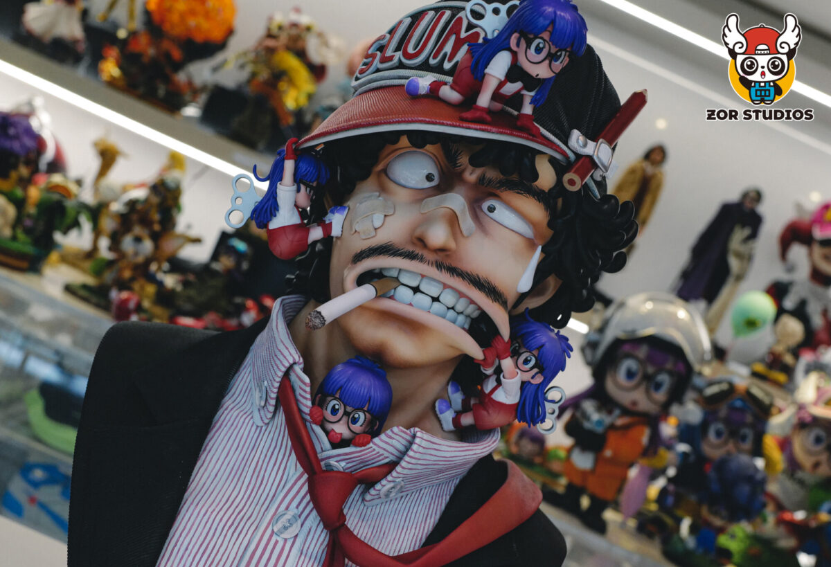zor studio dr slump arale busto resina escala 1 15