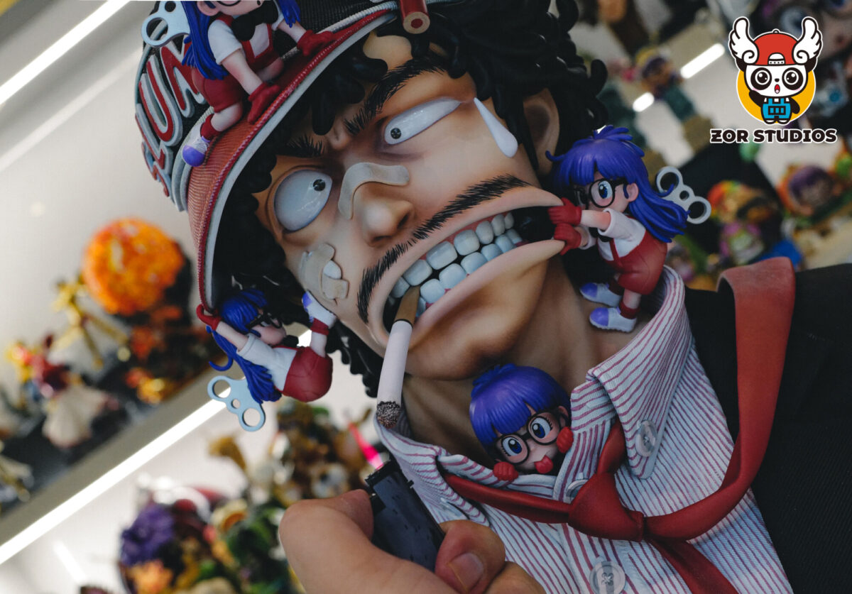 zor studio dr slump arale busto resina escala 1 16