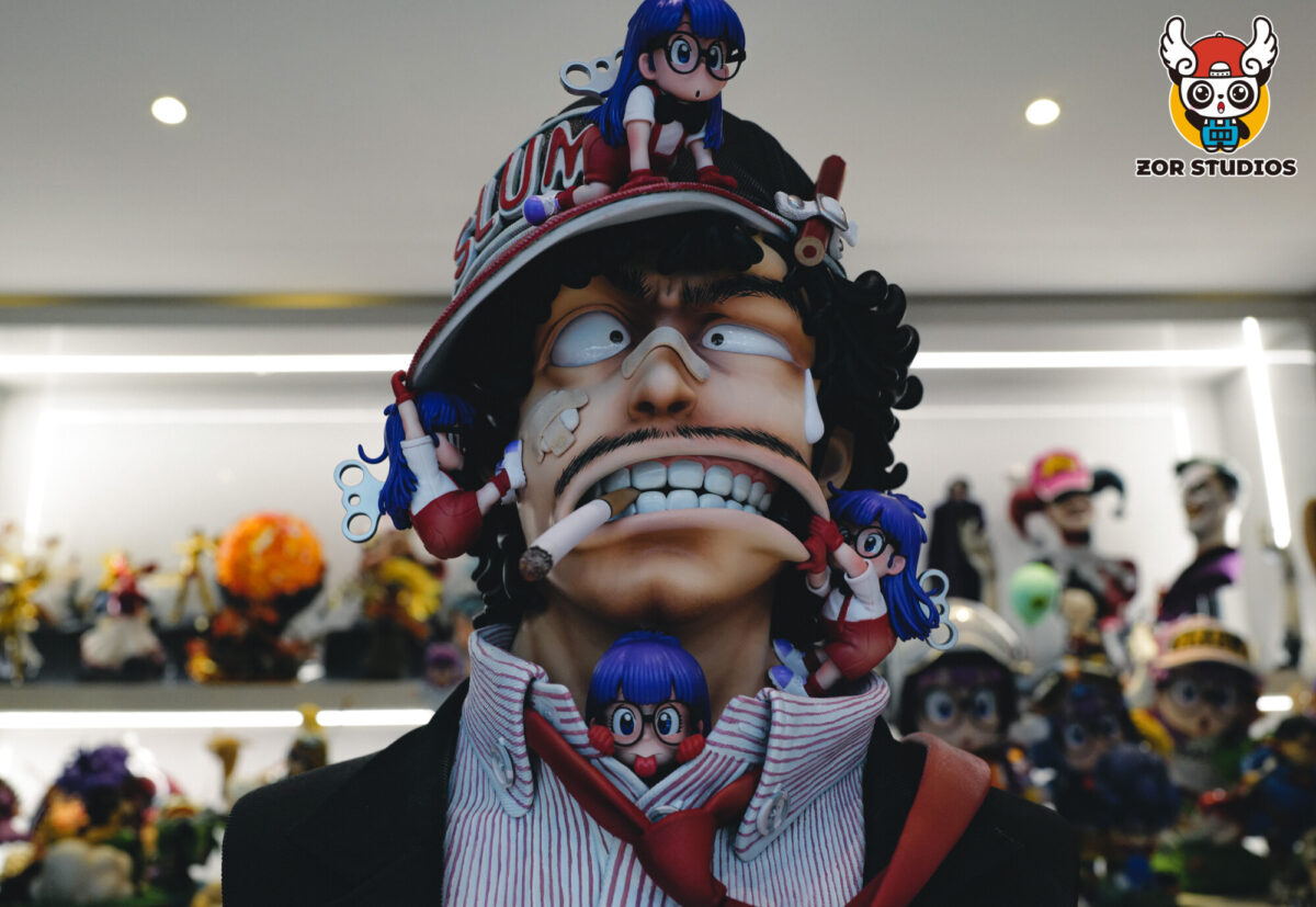 zor studio dr slump arale busto resina escala 1 17