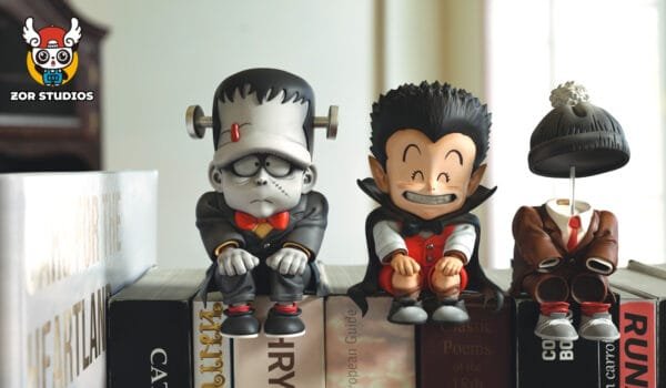 zor studio dr slump halloween penguin village part 1 diorama wcf4