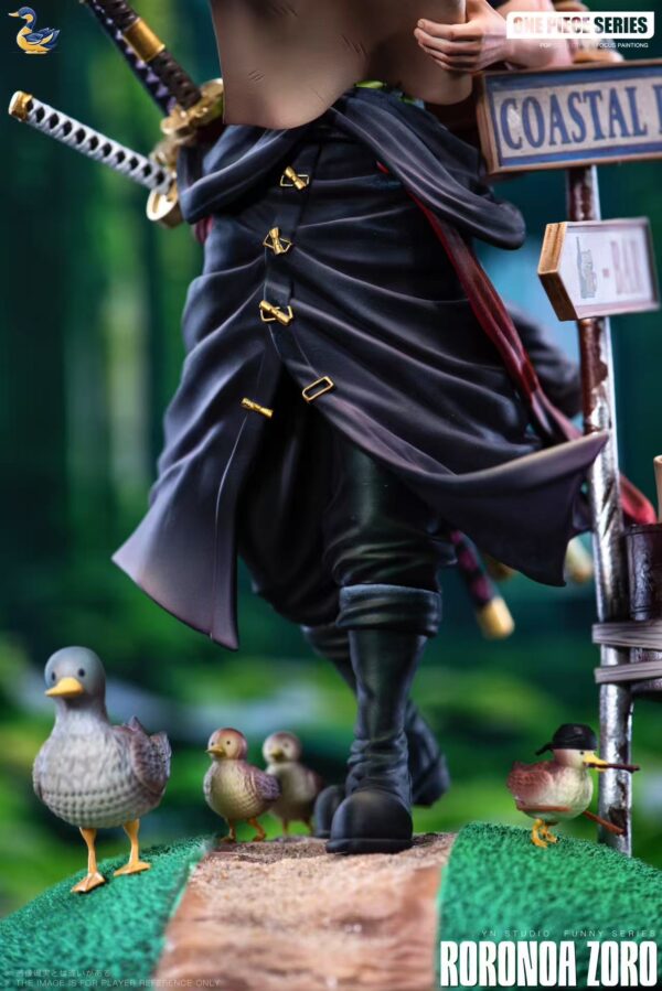 zoro perdido yn studio one piece estatua resina3