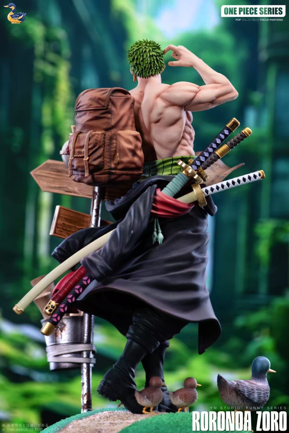 zoro perdido yn studio one piece estatua resina4