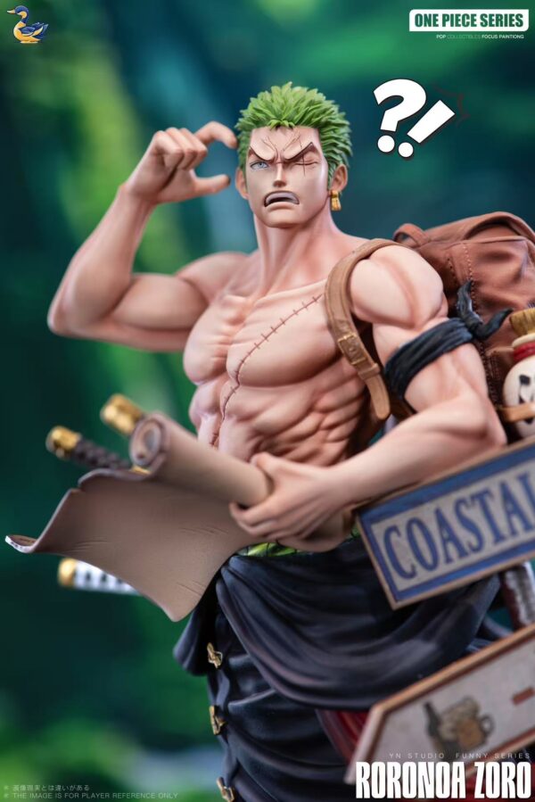 zoro perdido yn studio one piece estatua resina6