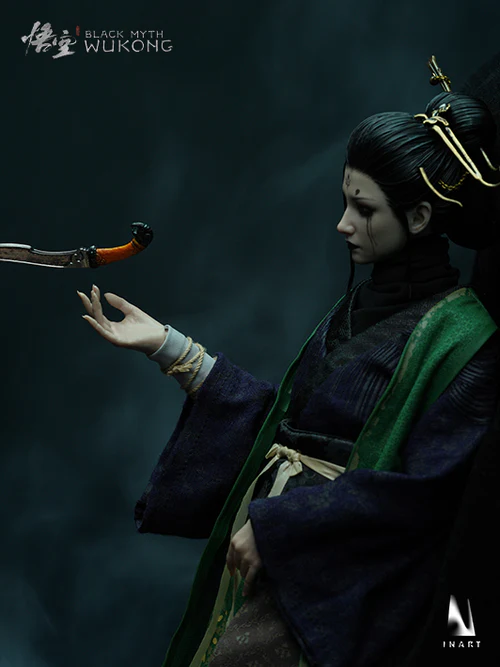 INART The Fourth Sister 1 6 collectible figure pose with weapon.jpg