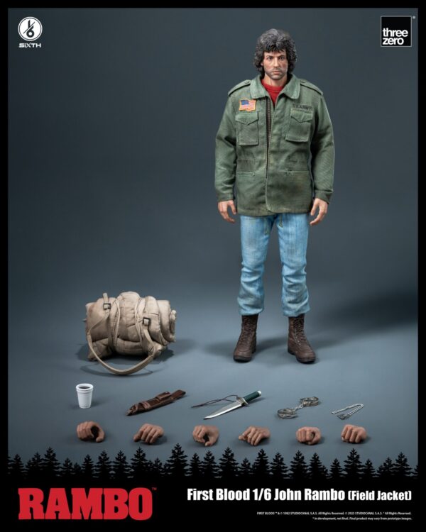 SIXTH First Blood 1 6 John Rambo Field Jacket 00 scaled