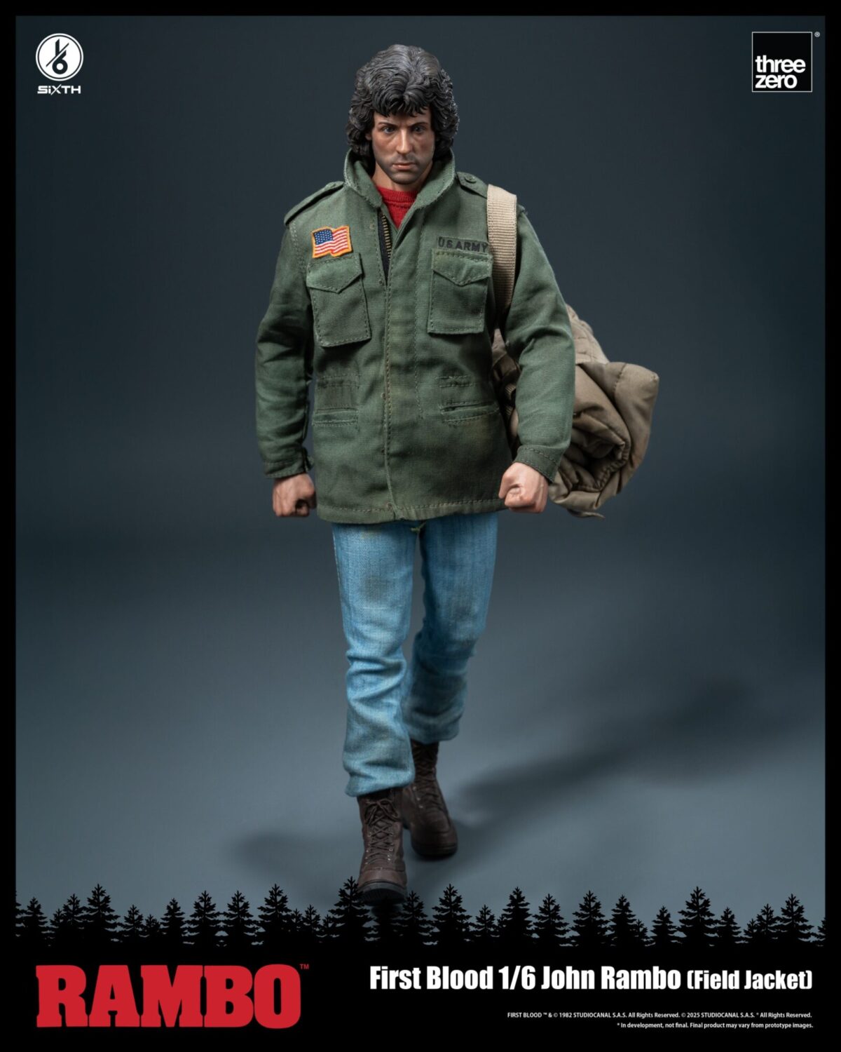 SIXTH First Blood 1 6 John Rambo Field Jacket 08 scaled