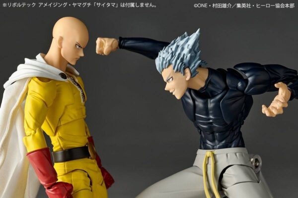 amazing yamaguchi revoltech one punch man garou limited bonus kaiyodo 13