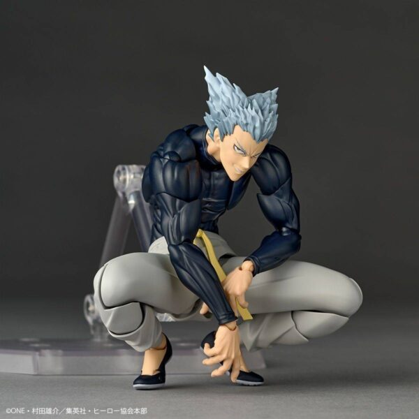 amazing yamaguchi revoltech one punch man garou limited bonus kaiyodo 7
