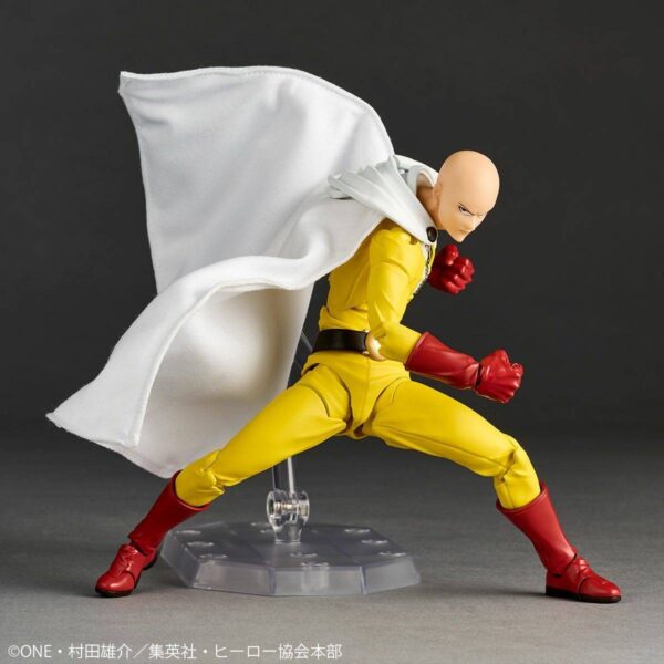 amazing yamaguchi revoltech one punch man saitama limited bonus reissue kaiyodo 6