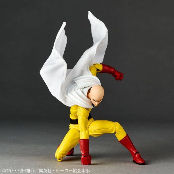 amazing yamaguchi revoltech one punch man saitama limited bonus reissue kaiyodo 9