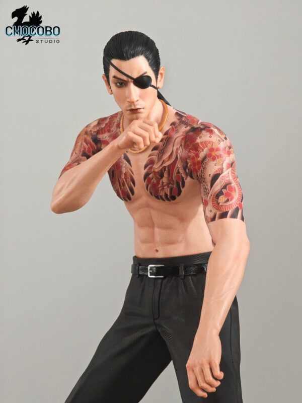 chocobo studio yakuza 0 goro majima estatua resina 1 63