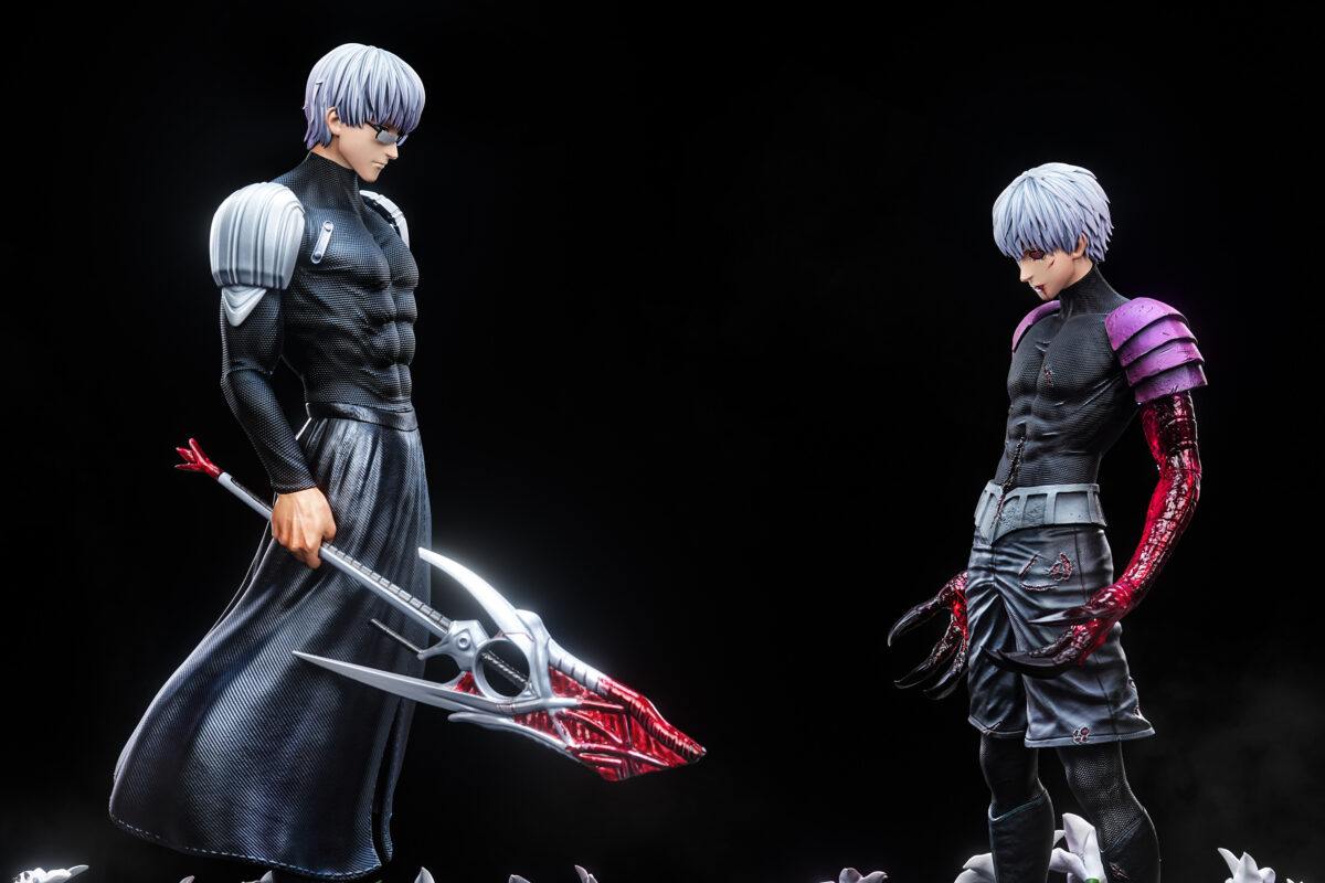 damocles studio tokyo ghoul estatua resina 1 65