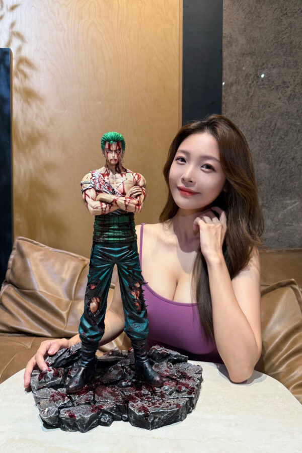 dream studio one piece roronoa zoro estatua resina 1 42