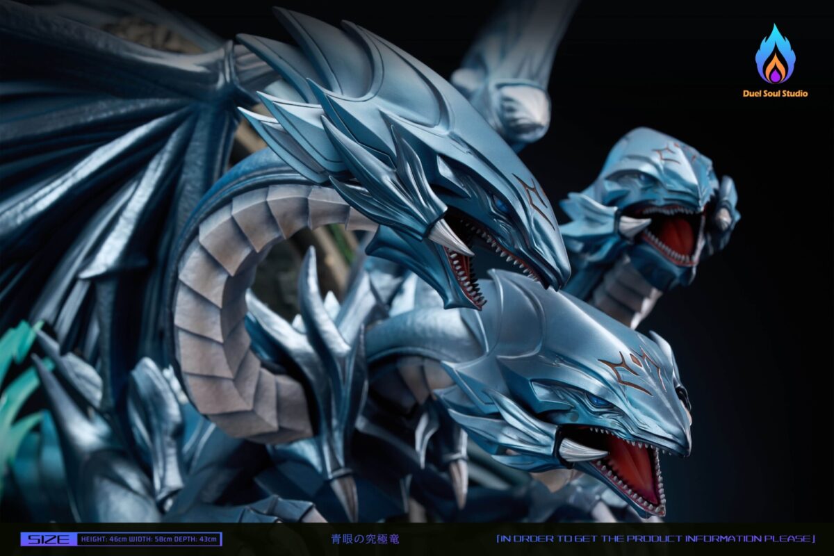 duel soul studio blue eyes ultimate dragon yugioh estatua resina2