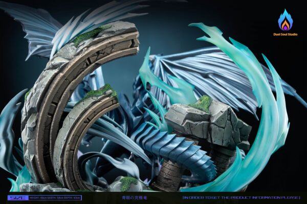 duel soul studio blue eyes ultimate dragon yugioh estatua resina3