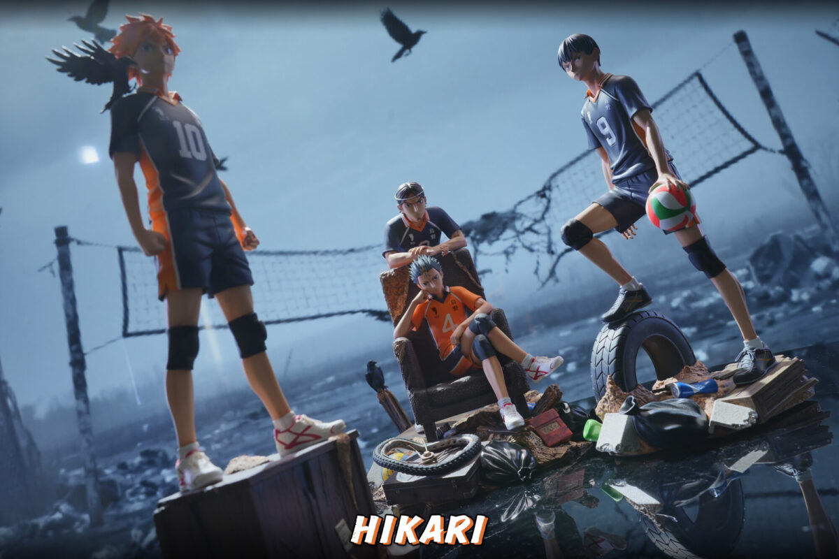 hikari studio haikyuu asahi nishinoya estatua resina2
