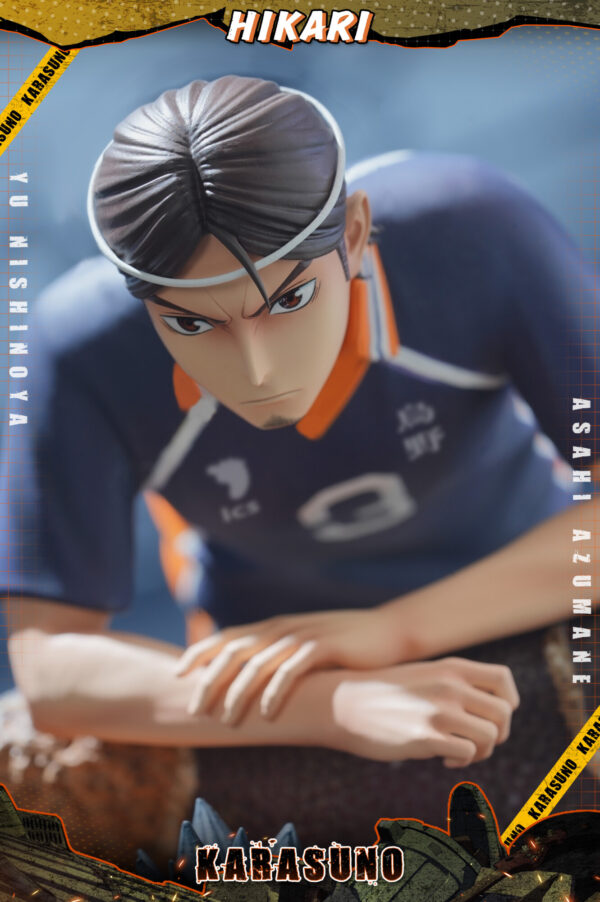hikari studio haikyuu asahi nishinoya estatua resina5