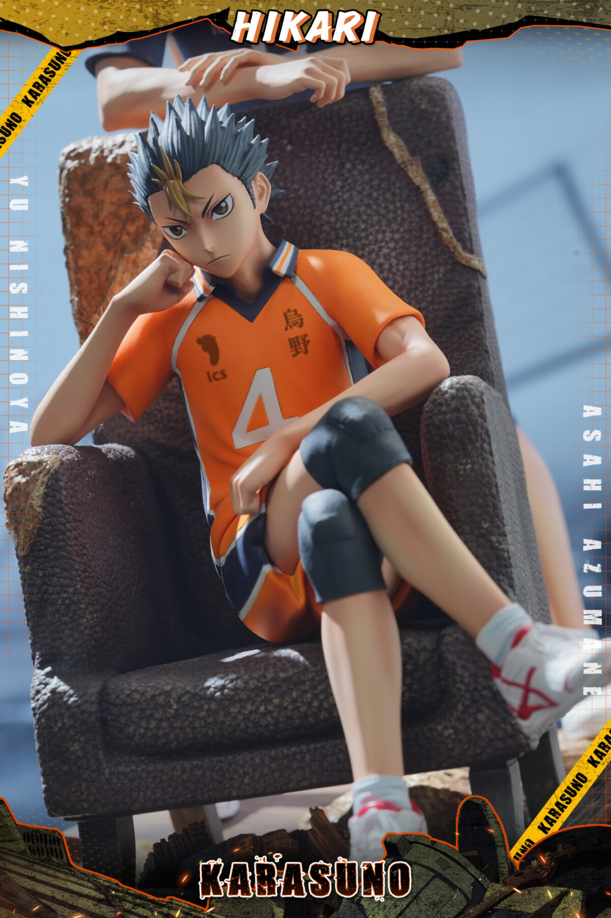 hikari studio haikyuu asahi nishinoya estatua resina6