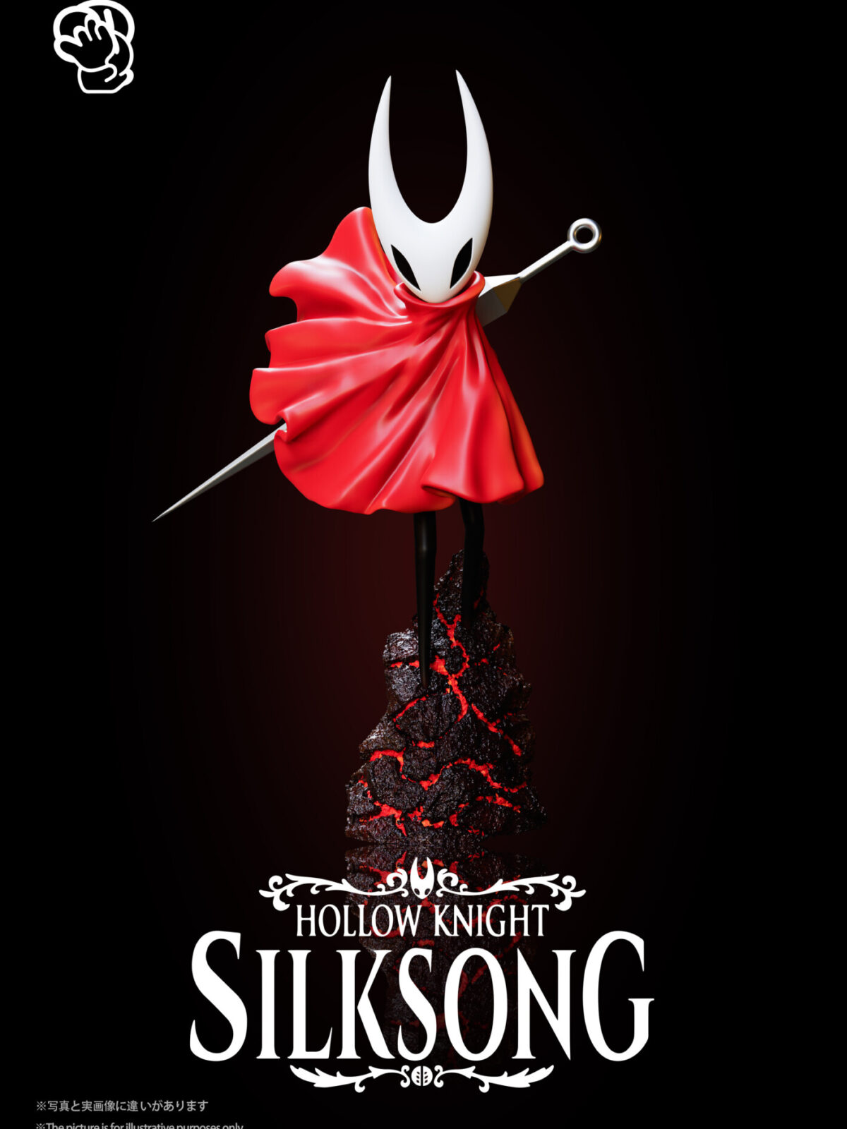 mengawangwu studio hollow knight silksong estatua resina1