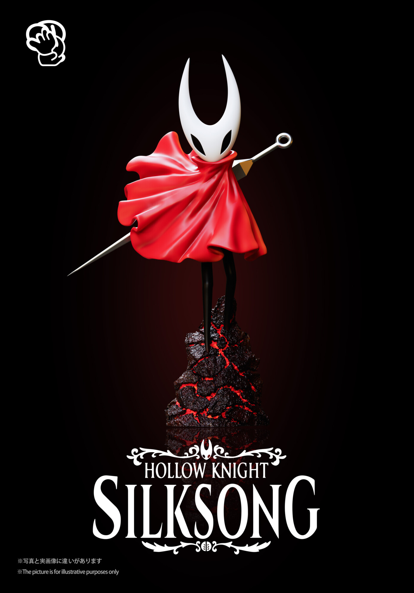 mengawangwu studio hollow knight silksong estatua resina3 mengawangwu studio hollow knight silksong estatua resina3