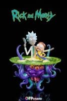 opf studio rick morty estatua resina 1 62