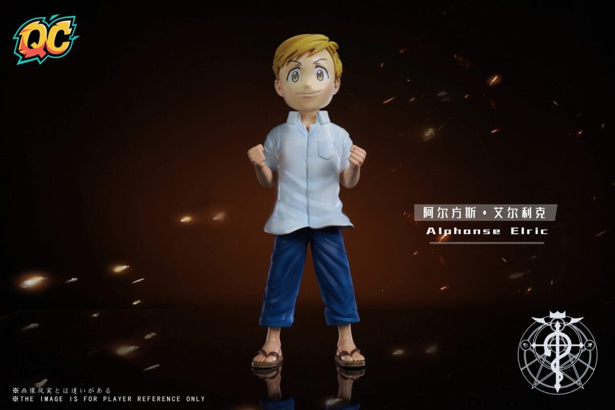 qc studio full metal alchemist edward alphonse elric estatua resina5