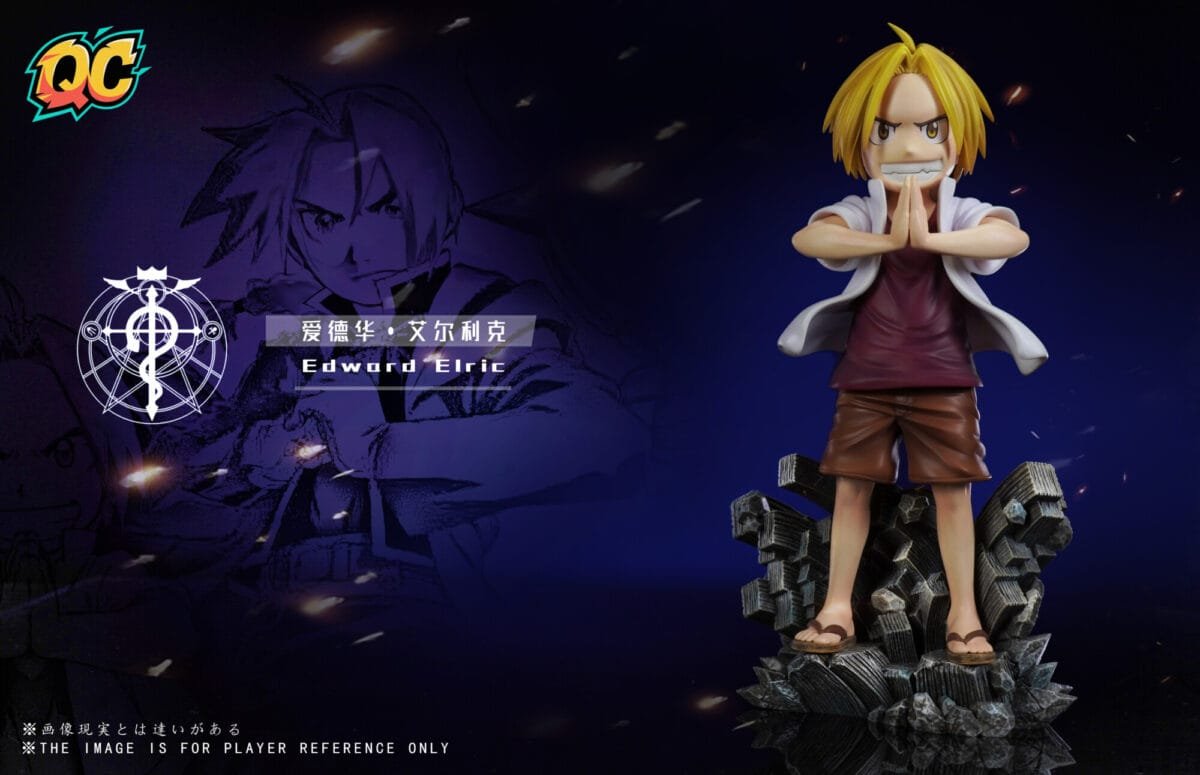qc studio full metal alchemist edward alphonse elric estatua resina7