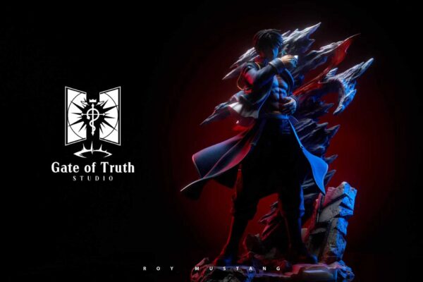 roy mustang fullmetal alchemist estatua resina 1 6 gate of truth studio2