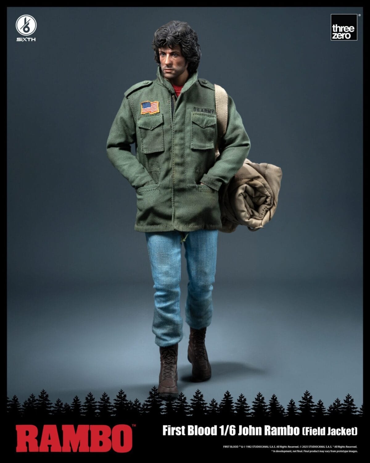 SIXTH First Blood 1 6 John Rambo Field Jacket 03 scaled